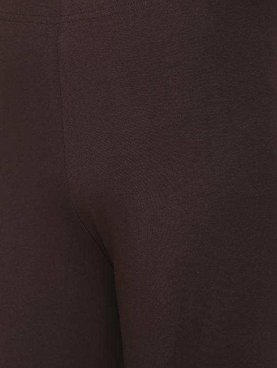 brown solid churidar - 16449104 - Zoom Image - 5