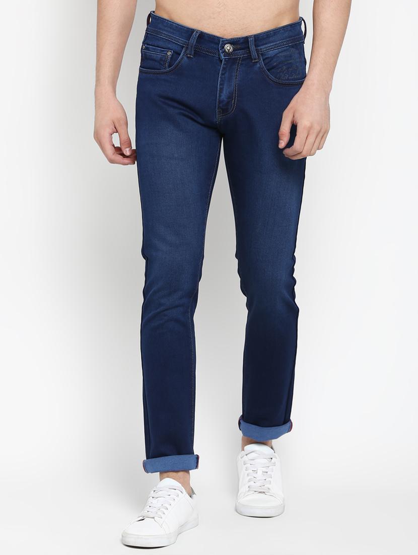 blue light washed jeans - 16449211 - Zoom Image - 1