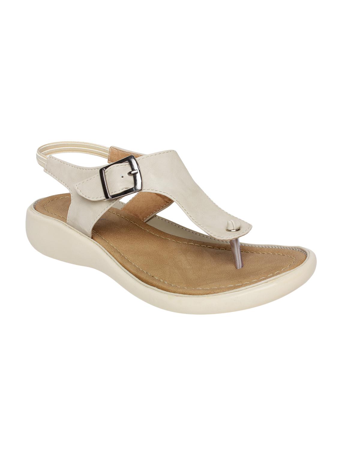 beige back strap sandals - 16450158 - Zoom Image - 1