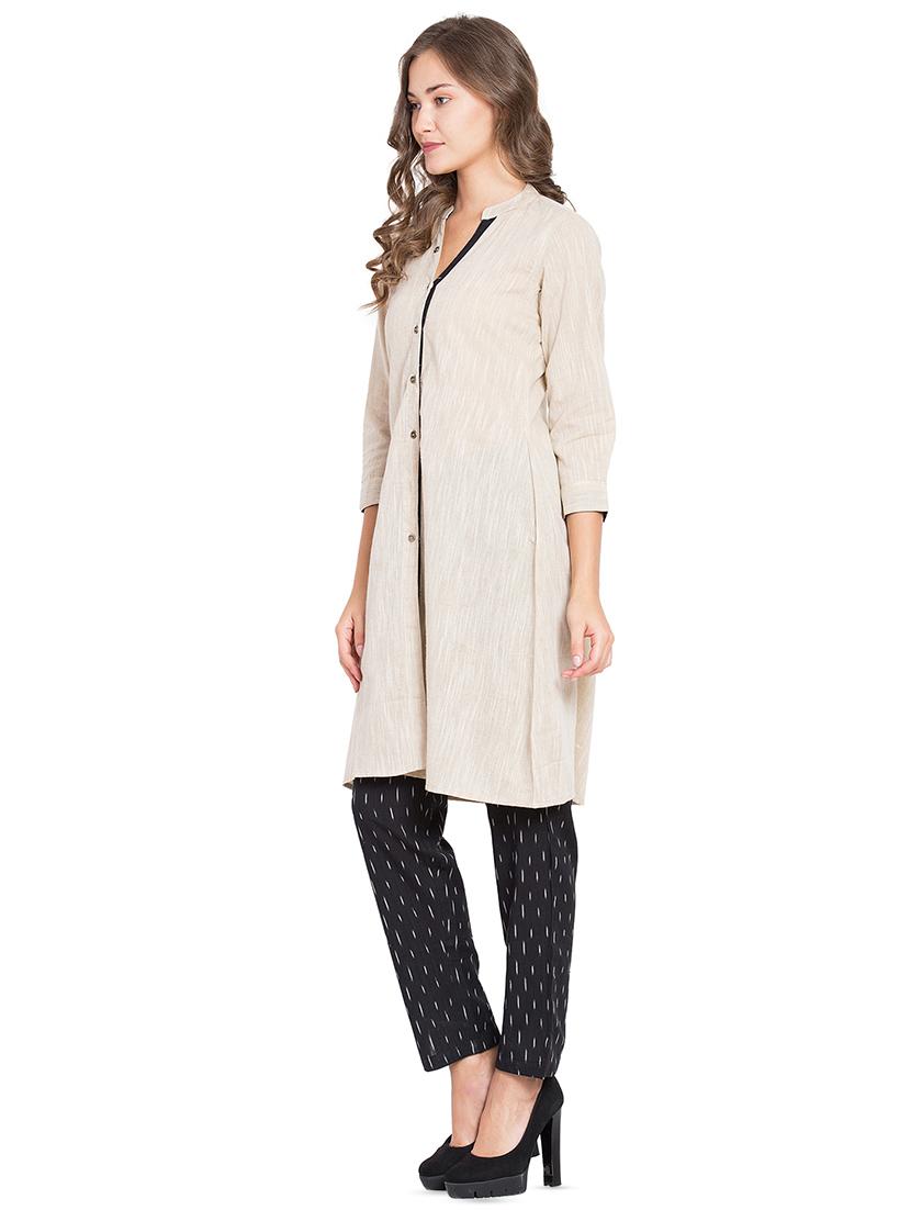 a-line kurta pant set - 16450168 - Zoom Image - 2