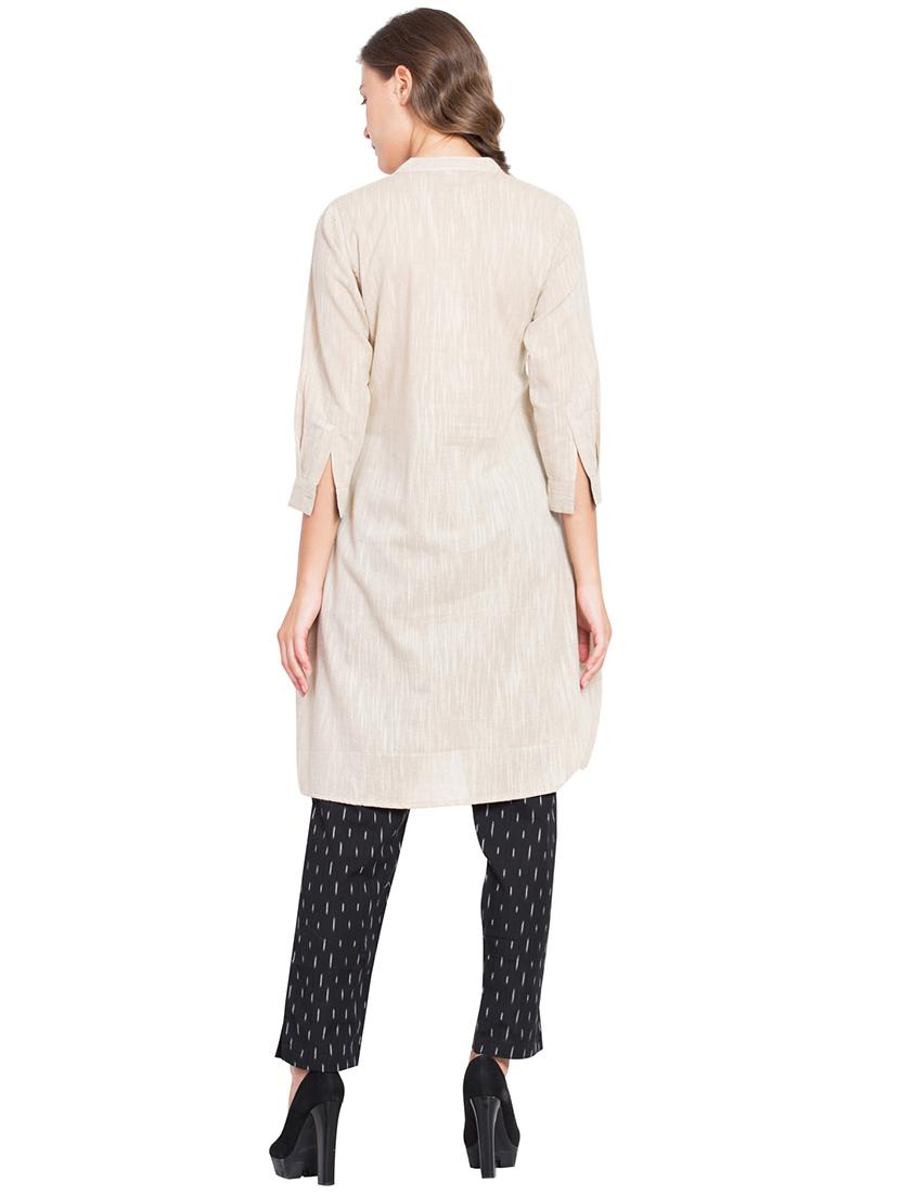 a-line kurta pant set - 16450168 - Zoom Image - 3