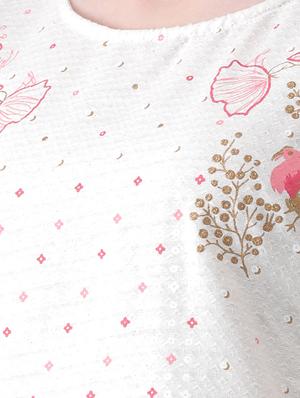 printed straight kurta - 16450666 - Standard Image - 4