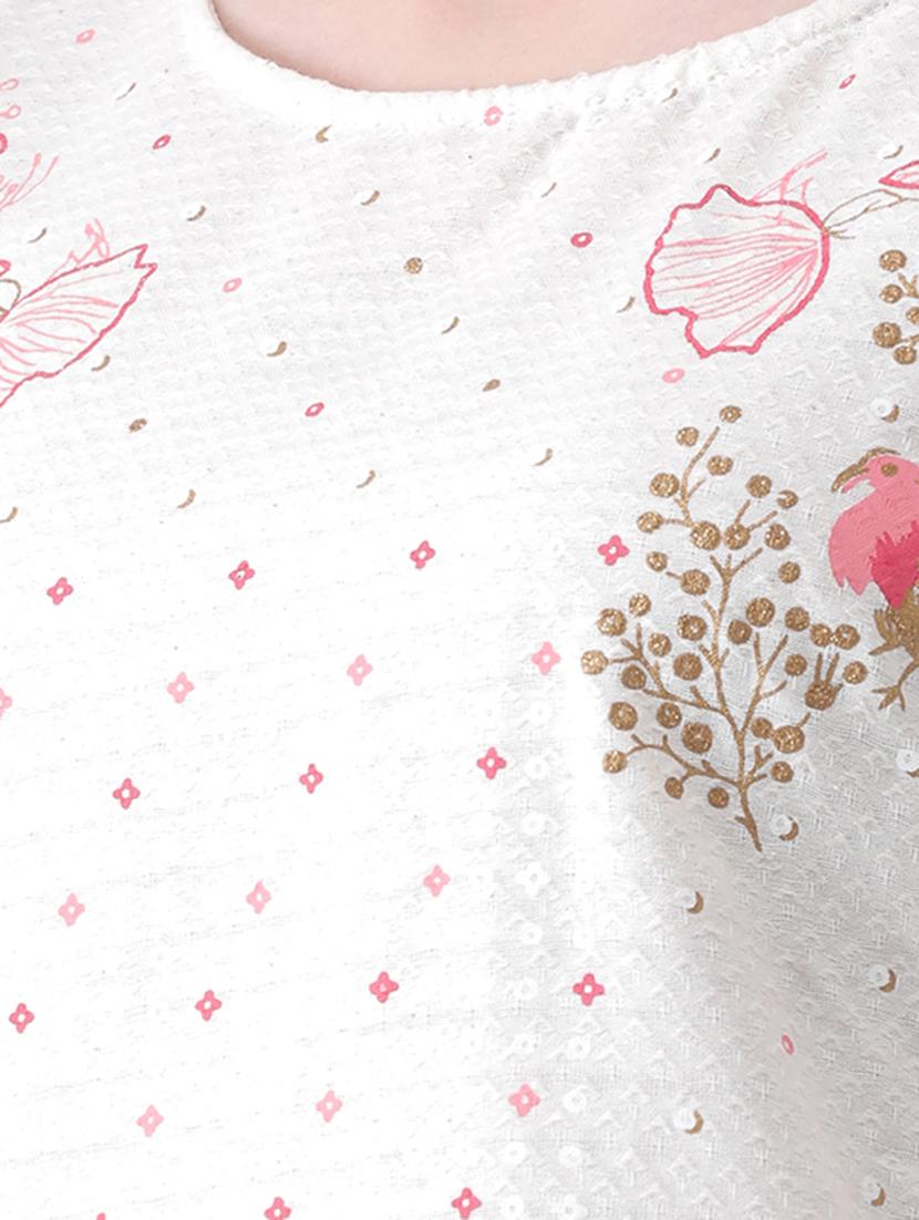 printed straight kurta - 16450666 - Zoom Image - 4