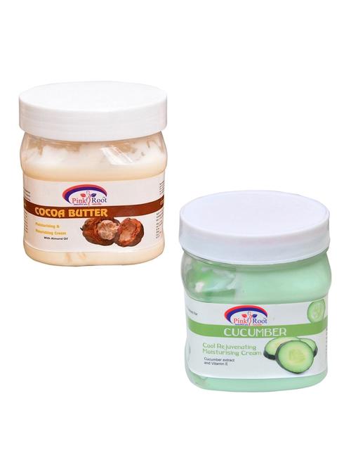 pink root cocoa cream 500gm with cucumber cream 500gm - 16452028 - Standard Image - 1
