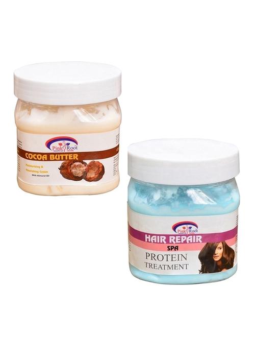pink root cocoa cream 500gm with hair spa cream 500gm - 16452046 - Standard Image - 1