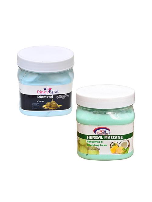pink root diamond cream 500gm with herbal cream 500gm - 16452372 - Standard Image - 1