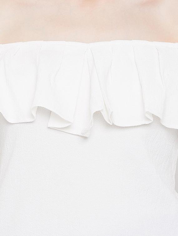 off shoulder ruffled top - 16453951 - Zoom Image - 5