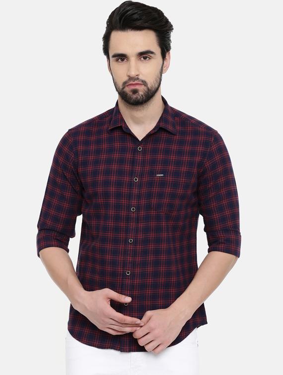 red checkered casual shirt - 16456412 - Zoom Image - 1
