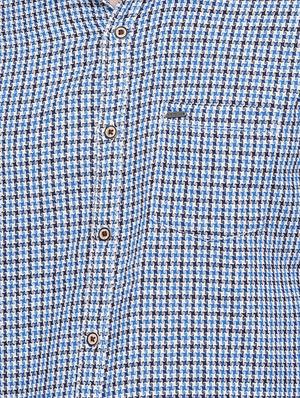 blue printed casual shirt - 16456415 - Standard Image - 5