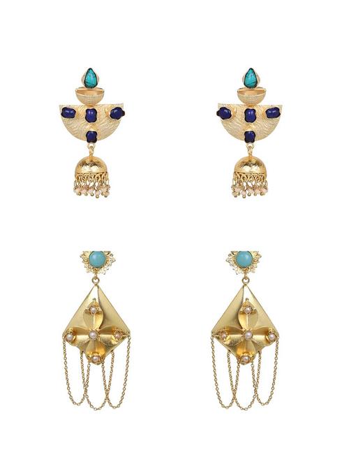 multi colored combo's. earring - 16456573 - Standard Image - 1