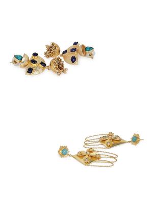 multi colored combo's. earring - 16456573 - Standard Image - 4