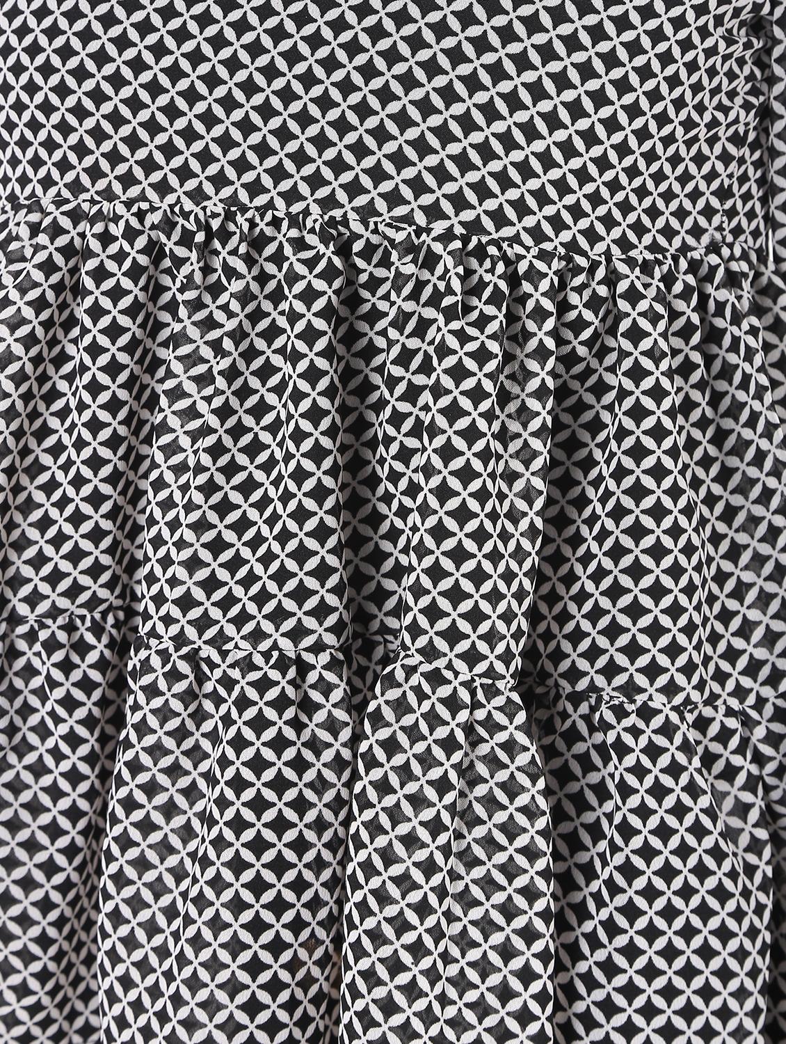 round neck gathered peplum top - 16457137 - Zoom Image - 6