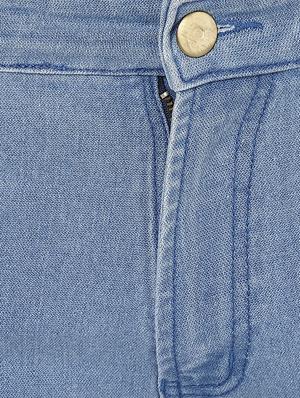light blue solid plain jeans - 16457152 - Standard Image - 5