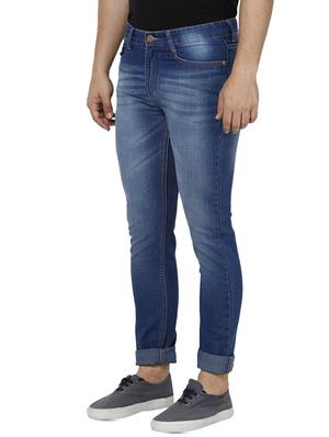 blue light washed denim jeans - 16457157 - Standard Image - 2