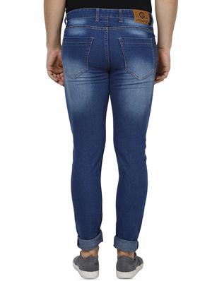 blue light washed denim jeans - 16457157 - Standard Image - 3
