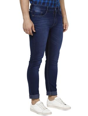 dark blue light washed denim jeans - 16457158 - Standard Image - 2