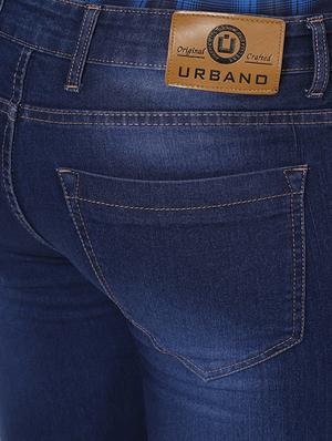 dark blue light washed denim jeans - 16457158 - Standard Image - 5