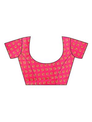 pink art silk mysore saree with blouse - 16457267 - Standard Image - 3