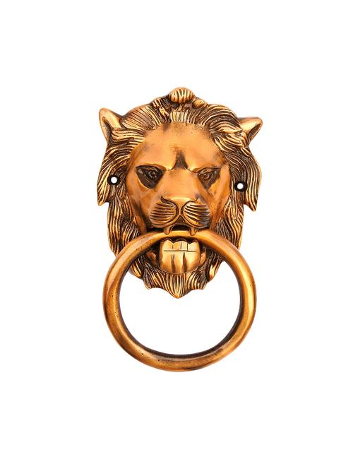 susajjit door knocker lion face vintage and antique style door hardware - 16457513 - Standard Image - 1