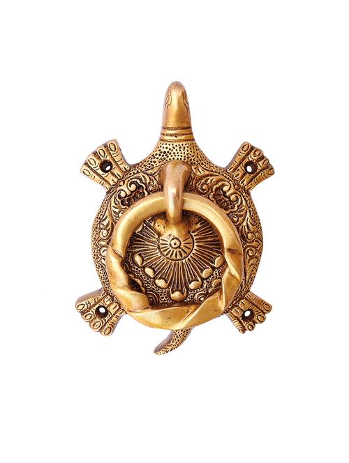 susajjit antique door knocker with fengsui tortoise style decorative door d?cor - 16457515 - Standard Image - 1