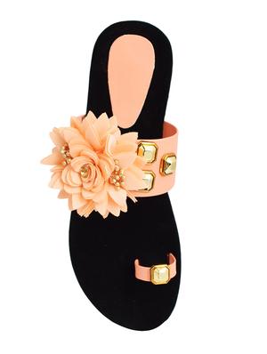 pink one toe sandals - 16457583 - Standard Image - 4