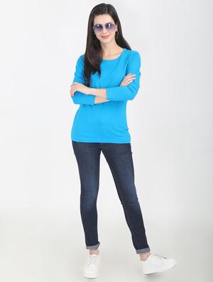 round neck long sleeved tee - 16457720 - Standard Image - 4