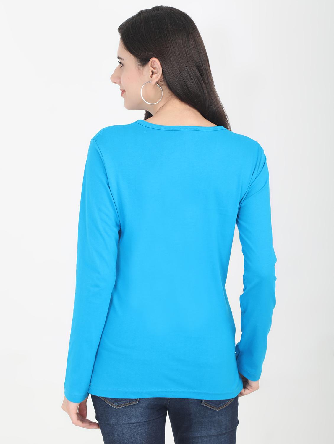 round neck long sleeved tee - 16457720 - Zoom Image - 3