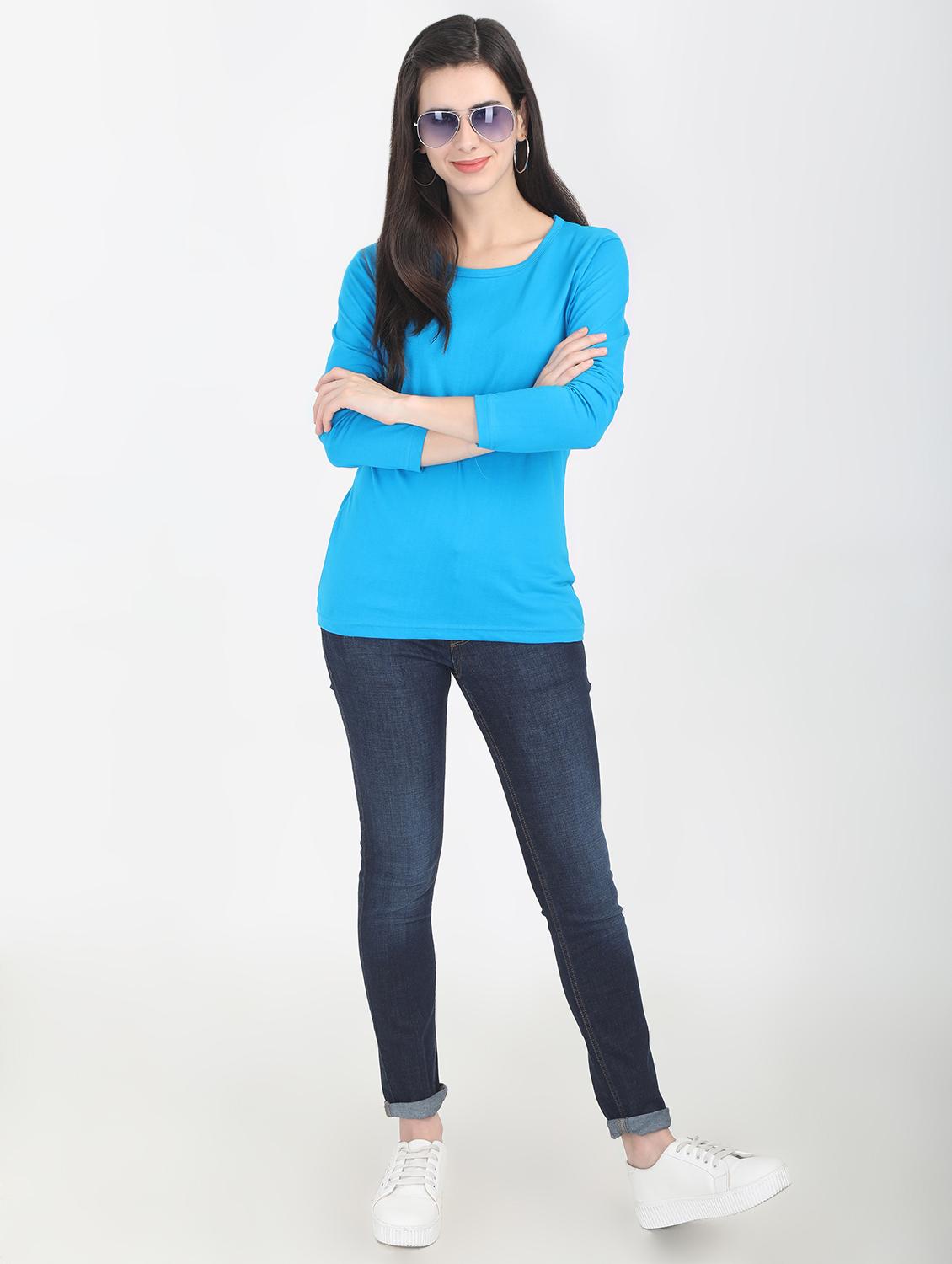 round neck long sleeved tee - 16457720 - Zoom Image - 4