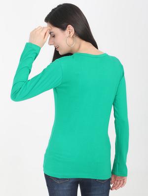 round neck long sleeved tee - 16457723 - Standard Image - 3