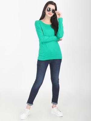 round neck long sleeved tee - 16457723 - Standard Image - 4