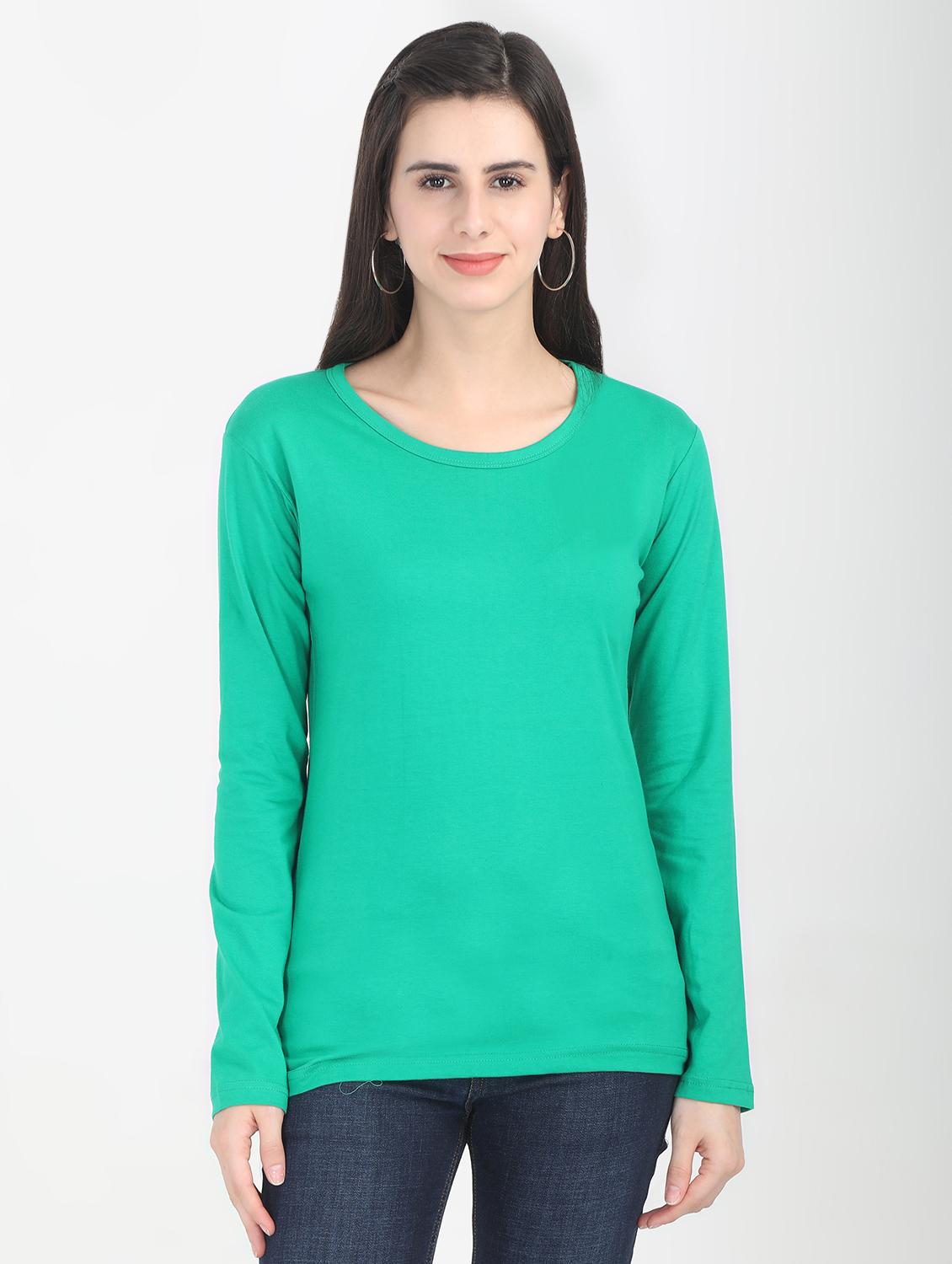 round neck long sleeved tee - 16457723 - Zoom Image - 1