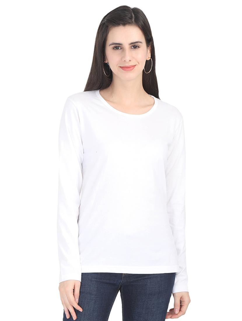 long sleeved solid tee - 16457726 - Zoom Image - 1