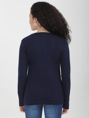 long sleeved solid tee - 16457885 - Standard Image - 3