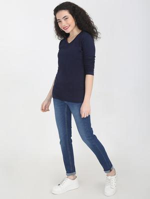 long sleeved solid tee - 16457885 - Standard Image - 4
