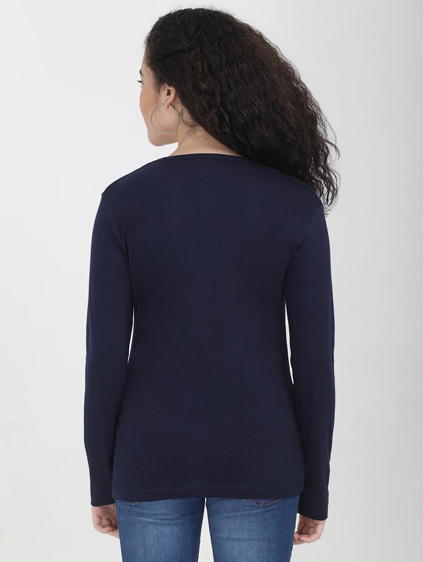 long sleeved solid tee - 16457885 - Zoom Image - 3