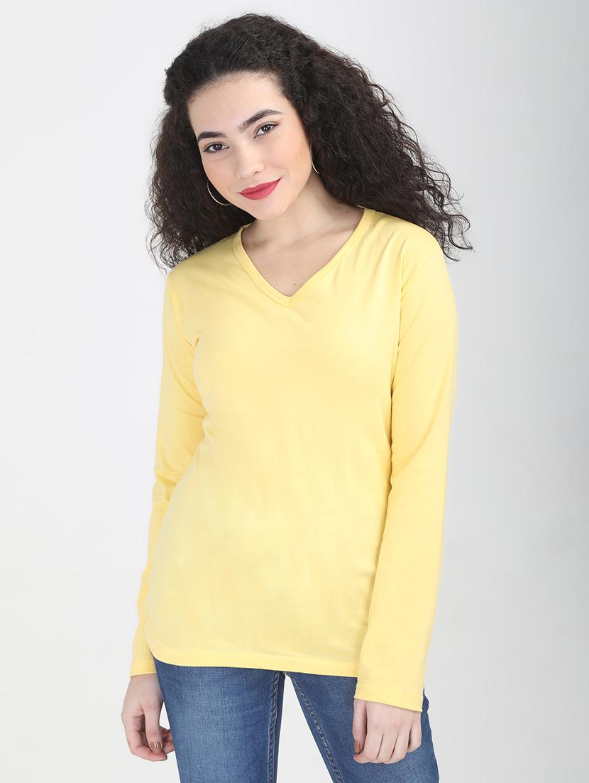 long sleeved solid tee - 16457890 - Zoom Image - 1