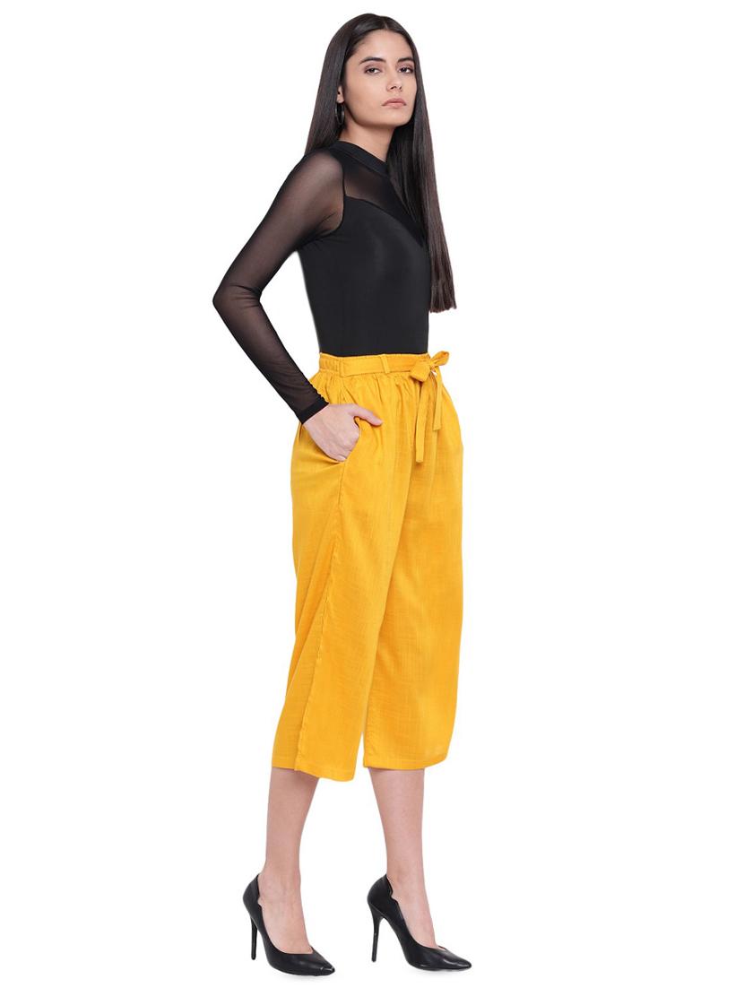 tie knot pocket patch culottes - 16458192 - Zoom Image - 4