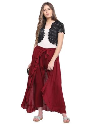 pom pom detail cropped shrug - 16458205 - Standard Image - 4