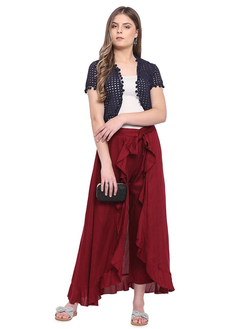 pom pom detail cropped shrug - 16458206 - Zoom Image - 4