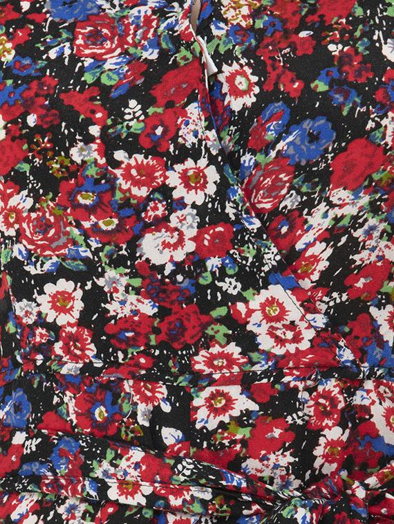 tie knot floral romper - 16458581 - Zoom Image - 5