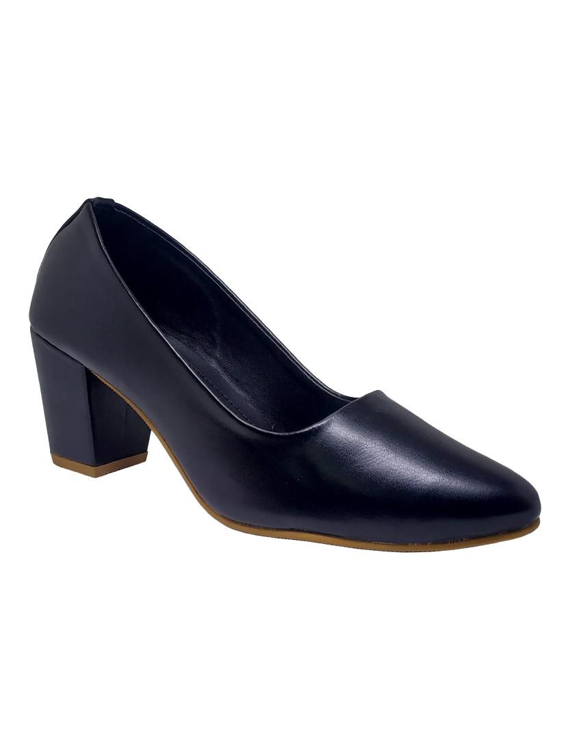 black slip on pumps - 16459423 - Zoom Image - 1