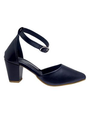 black ankle strap sandals - 16459427 - Standard Image - 2