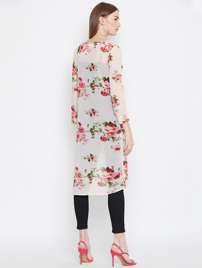 floral long line shrug - 16459521 - Zoom Image - 3
