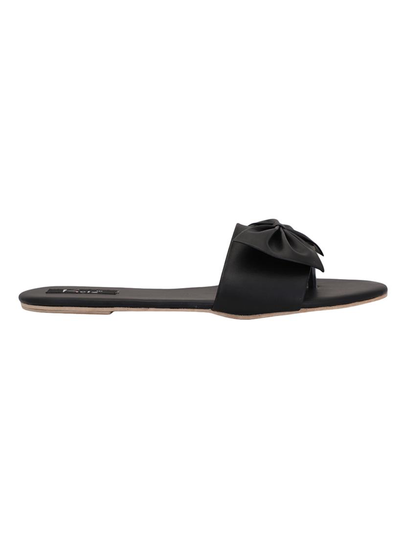 black slip on sandals - 16459548 - Zoom Image - 2