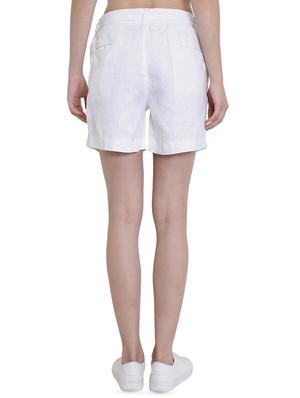 ring detail solid shorts - 16459725 - Standard Image - 3
