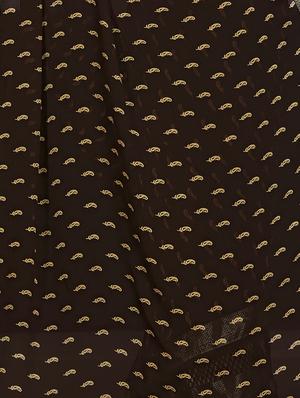 paisley printed saree with blouse - 16460065 - Standard Image - 3