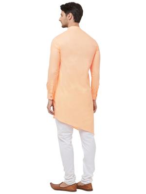 orange solid kurta pyjama set - 16461903 - Standard Image - 3