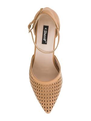 tan closed back sandals - 16461993 - Standard Image - 4