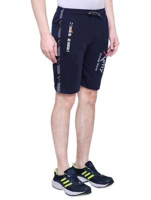 navy blue side stripe shorts - 16462444 - Standard Image - 2