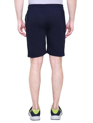 navy blue side stripe shorts - 16462444 - Standard Image - 3